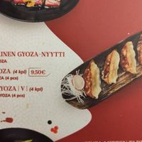 Gyoza at Ginza Sushi Bar in Helsinki