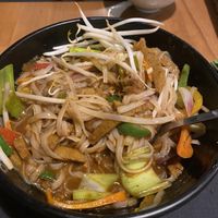 Vegan pad Thai  at Pod Norenami in Krakow