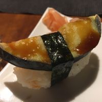 sushi  at Pod Norenami in Krakow