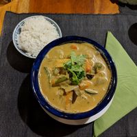 curry at Pod Norenami in Krakow