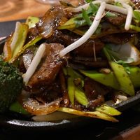 „Wołowina” w sosie „ostrygowym" at Pod Norenami in Krakow