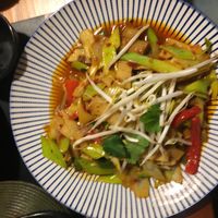 fried stuff at Pod Norenami in Krakow