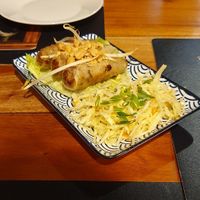 Spring rolls. AMAZING at Pod Norenami in Krakow