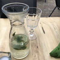 Tasty lemonade at Pod Norenami in Krakow