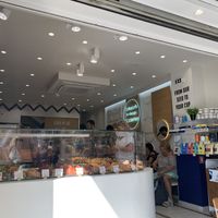 Shop front: small indoor seating area  at Coffee Lab - Sýntagma in Athens