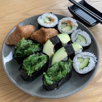 More vegan options  at Haiku Sushi in Helsinki