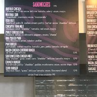 Menu  at Terri - Financial District in New York City