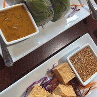 Fresh Rolls and Fried Tofu at Ida Thai in Ketchum