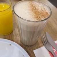 Chai latte végétal at La Collation in Bordeaux