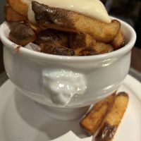 Fries and vegan mayo   at De Frites Staan in Kyoto