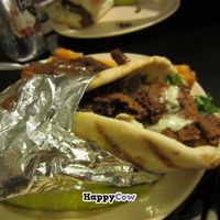 vegan gyro at Foodswings in Brooklyn