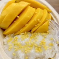 Mango sticky rice (60 THB)  at Sook Sook  in Chiang Mai