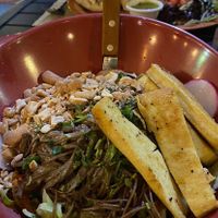 Soba noodle salad with tofu at Great Full Gardens - Midtown in Reno