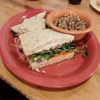 Veggie sandwich & quinoa at Great Full Gardens - Midtown in Reno