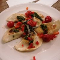 Cheese noodles at Hofbräuhaus München in Munich