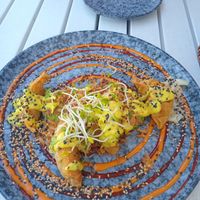 Vorspeise (vegane Dumplings..aka.Gyozas) at Leckereienliebe - Das Restaurant in Ketsch