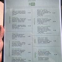 Die leckere Speisekarte  at vorveg in Hannover