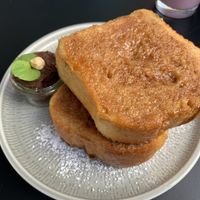 French Toast mit Schoko-Nuss-Creme😄 at vorveg in Hannover