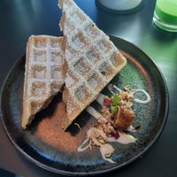 Waffles at vorveg in Hannover