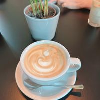 Oat milk coffee   at vorveg in Hannover