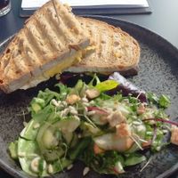 Kein Käse Bacon Sandwich at vorveg in Hannover