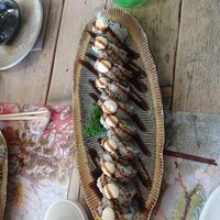 Crispy mushroom rolls at Sushi & Salad in Stamford