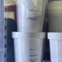 Pints available of flavors not offered in the case    at hila in San Francisco