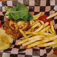 Memphis bbq - so good at Gold Lion Community Cafe in Richmond