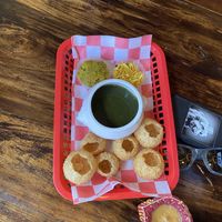 Panipuri  at Gold Lion Community Cafe in Richmond