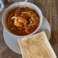 Minestrone vegetable soup  at Sumba  in 