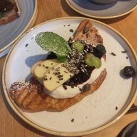 Loaded croissant #Veganuary at DUUO in Munich