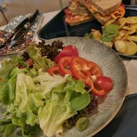 Salad at Café Moccafloor in Pfullendorf