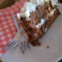 Carrot cake at DopHert in Amsterdam