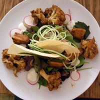 Curry salad at DopHert in Amsterdam