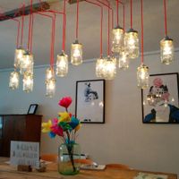 upstairs seating at DopHert in Amsterdam