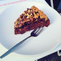 Yummy Peanutbutter-Browniecake! at DopHert in Amsterdam