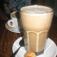 Chai latte at DopHert in Amsterdam