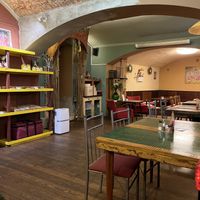   at Vegetarian Club Gouranga in Prague