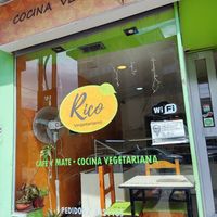 Front of shop at Rico Vegetariano in San Carlos De Bariloche