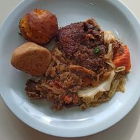 Super good seitan! at Rico Vegetariano in San Carlos De Bariloche