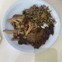 Other type of seitan  at Rico Vegetariano in San Carlos De Bariloche