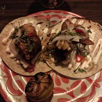 Tacos de coliflor  at Puta Madre in Gothenburg