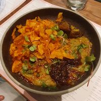 Lentil chow chow at Lahpet in London