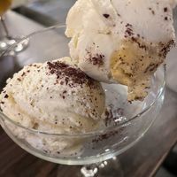 Vanilla ice cream   at Namaste Village in Southend-on-sea