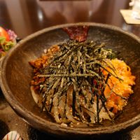 Vegan bibimbap at Le Nature in Kyoto