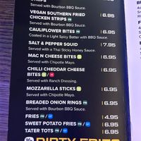 snacks  at Belushi's   in Edinburgh