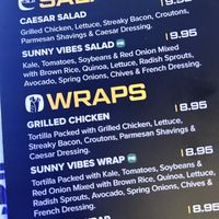 salads & wraps  at Belushi's   in Edinburgh