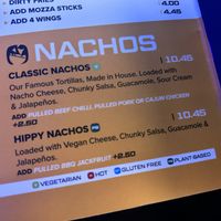 nachos  at Belushi's   in Edinburgh