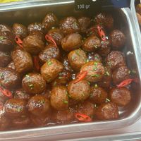 These were great   at De Vegetarische Slager Shop in Rotterdam