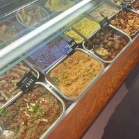 Some of their products   at De Vegetarische Slager Shop in Rotterdam